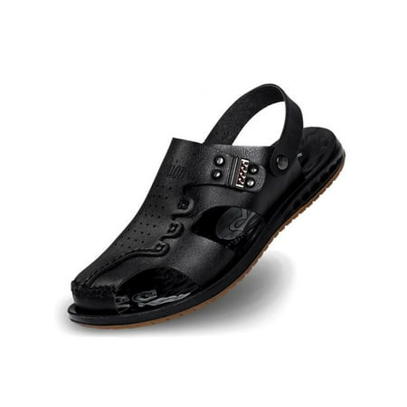 Zodanni Men Casual Shoes Slip On Sandals Beach Slide Sandal Mens Shoe Wear Resistant Summer Black 2# 7.5
Zodanni Men Casual Shoes Slip On Sandals Beach Slide Sandal Mens Shoe Wear Resistant Summer Black 2# 7.5