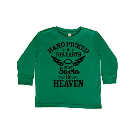 Inktastic Handpicked for Earth By My Savta in Heaven with Angel Wings Gift Toddler Boy or Toddler Girl Long Sleeve T-Shirt
Inktastic Handpicked for Earth By My Savta in Heaven with Angel Wings Gift Toddler Boy or Toddler Girl Long Sleeve T-Shirt