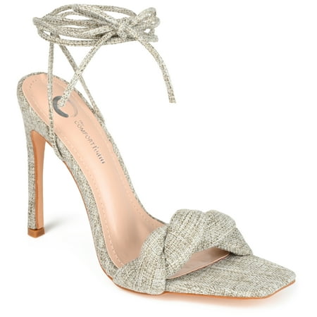 Journee Collection Womens Edelie Tru Comfort Foam Open Toe High Stiletto Pumps