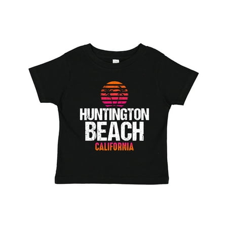 Inktastic Sunset Huntington Beach Gift Toddler Toddler Girl T-Shirt