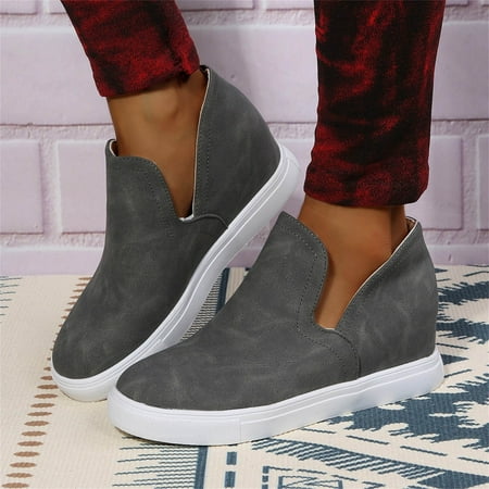 Ykohkofe Fashion Four Seasons Women Casual Shoes Mid Top Flat Bottom Comfortable Round Toe Slip On
Ykohkofe Fashion Four Seasons Women Casual Shoes Mid Top Flat Bottom Comfortable Round Toe Slip On