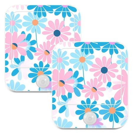 Blue and Pink Sunflowers LED Motion Sensor Night Light Plug into Wall 2 Pack Auto Dusk to Dawn Adjustable
Blue and Pink Sunflowers LED Motion Sensor Night Light Plug into Wall 2 Pack Auto Dusk to Dawn Adjustable