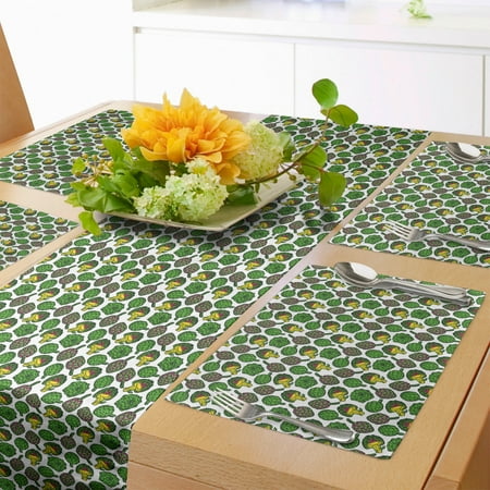 Artichoke Table Runner & Placemats Vivid Colored Artichokes Cooking Food Eating Groceries Vegan Options Set for Dining Table Placemat 4 pcs + Runner 16 x72 Yellow and Fern Green by Ambesonne
Artichoke Table Runner & Placemats Vivid Colored Artichokes Cooking Food Eating Groceries Vegan Options Set for Dining Table Placemat 4 pcs + Runner 16 x72 Yellow and Fern Green by Ambesonne