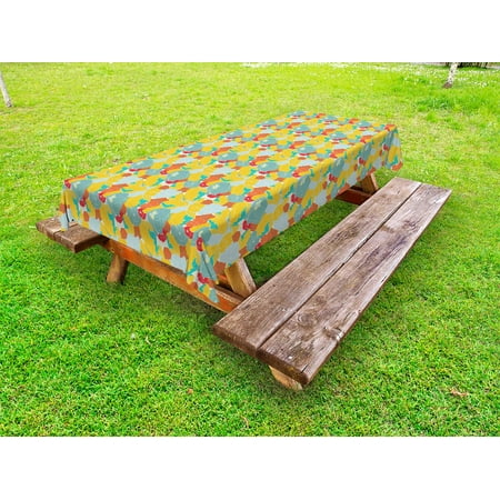 Colorful Outdoor Tablecloth Spring Nature Inspired Artwork with Poppies and Striped Petals Vintage Revival Decorative Washable Fabric Picnic Tablecloth 58 X 120 Inches Multicolor by Ambesonne
Colorful Outdoor Tablecloth Spring Nature Inspired Artwork with Poppies and Striped Petals Vintage Revival Decorative Washable Fabric Picnic Tablecloth 58 X 120 Inches Multicolor by Ambesonne