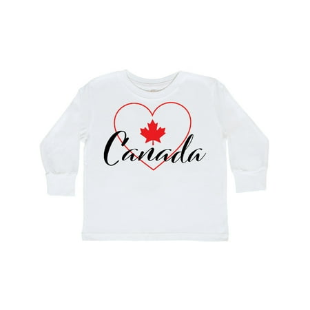 Inktastic Canada-heart and maple leaf Gift Toddler Boy or Toddler Girl Long Sleeve T-Shirt
Inktastic Canada-heart and maple leaf Gift Toddler Boy or Toddler Girl Long Sleeve T-Shirt