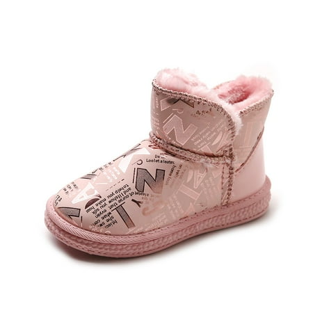 Boys Girls Winter Snow Boots Warm Breathable Soft Ankle Boots Lightweight Walking Shoes
Boys Girls Winter Snow Boots Warm Breathable Soft Ankle Boots Lightweight Walking Shoes