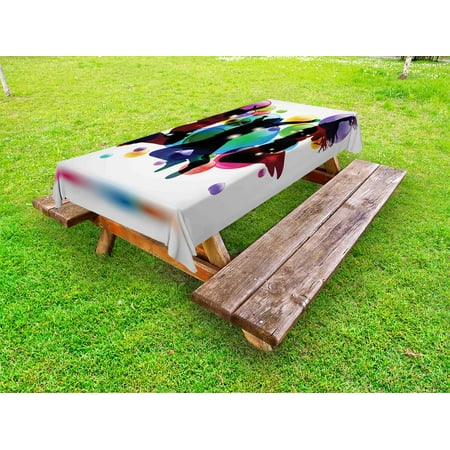 Youth Outdoor Tablecloth Happy People Teenagers Jumping and Bubbles in Vibrant Colors Partying with Friends Decorative Washable Fabric Picnic Tablecloth 58 X 120 Inches Multicolor by Ambesonne
Youth Outdoor Tablecloth Happy People Teenagers Jumping and Bubbles in Vibrant Colors Partying with Friends Decorative Washable Fabric Picnic Tablecloth 58 X 120 Inches Multicolor by Ambesonne