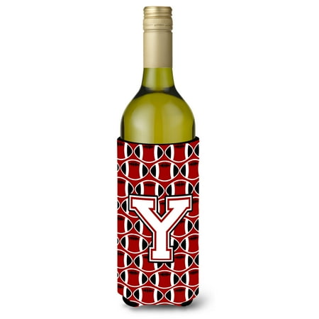Carolines Treasures CJ1082-YLITERK Letter Y Football Cardinal and White Wine Bottle Beverage Insulator Hugger Wine
Carolines Treasures CJ1082-YLITERK Letter Y Football Cardinal and White Wine Bottle Beverage Insulator Hugger Wine