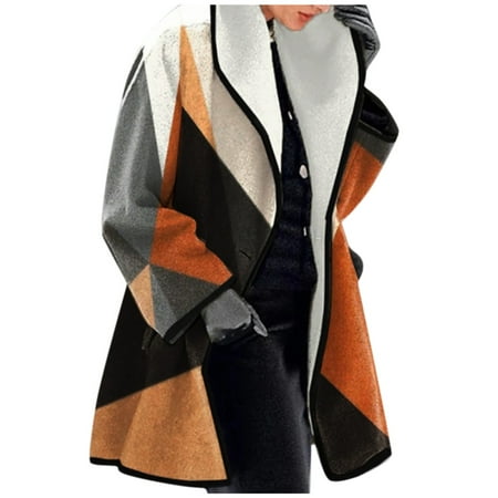 QYZEU Scrubs Women Women S Plus Size Jacket Women Fashion Print Loose Solid Long Sleeve Turn Collar Button Jackets Coats
QYZEU Scrubs Women Women S Plus Size Jacket Women Fashion Print Loose Solid Long Sleeve Turn Collar Button Jackets Coats