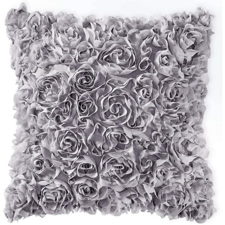 MIULEE 3D Decorative Romantic Stereo Chiffon Rose Flower Pillow Cover Solid Square Pillowcase for Sofa Bedroom Car 16x16 inch 16x16 Grey Valentines Day
MIULEE 3D Decorative Romantic Stereo Chiffon Rose Flower Pillow Cover Solid Square Pillowcase for Sofa Bedroom Car 16x16 inch 16x16 Grey Valentines Day