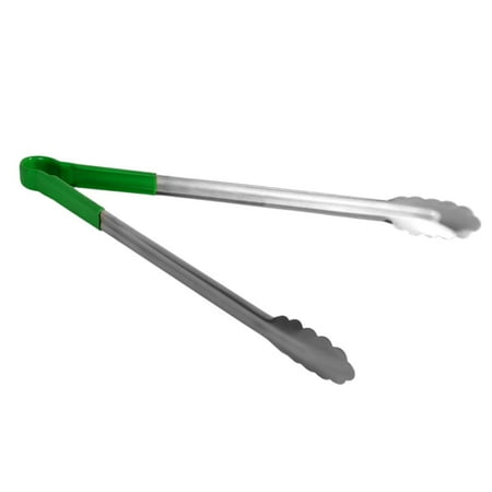 16 Stainless Tong Green Pack of 12