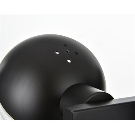 Living District LD7305W29BLK 110 V E12 Four Light Vanity Wall Lamp Black