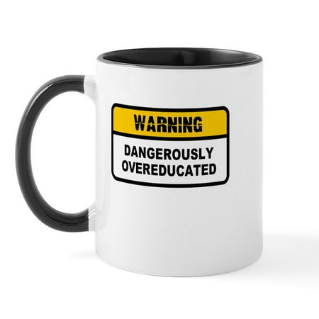 CafePress - Dangerously Overeducated Mug - 11 oz Ceramic Mug - Novelty Coffee Tea Cup
CafePress - Dangerously Overeducated Mug - 11 oz Ceramic Mug - Novelty Coffee Tea Cup
