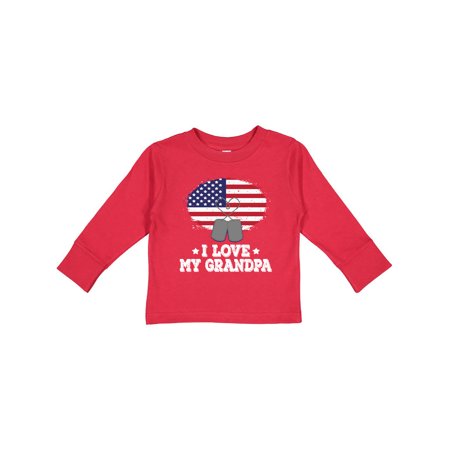 Inktastic I Love My Grandpa Military Grandson Gift Toddler Boy or Toddler Girl Long Sleeve T-Shirt
Inktastic I Love My Grandpa Military Grandson Gift Toddler Boy or Toddler Girl Long Sleeve T-Shirt