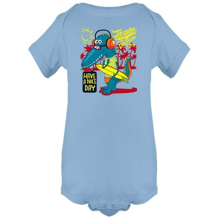 Crocodile Florida Surf Division Bodysuit Infant -Image by Shutterstock 24 Months
Crocodile Florida Surf Division Bodysuit Infant -Image by Shutterstock 24 Months