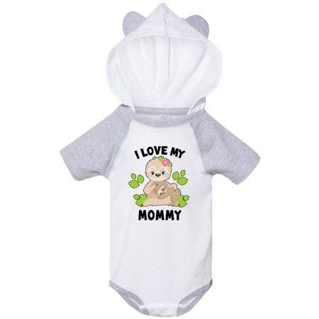 Inktastic Cute Sloth I Love My Mommy with Green Leaves Gift Baby Boy or Baby Girl Bodysuit
Inktastic Cute Sloth I Love My Mommy with Green Leaves Gift Baby Boy or Baby Girl Bodysuit