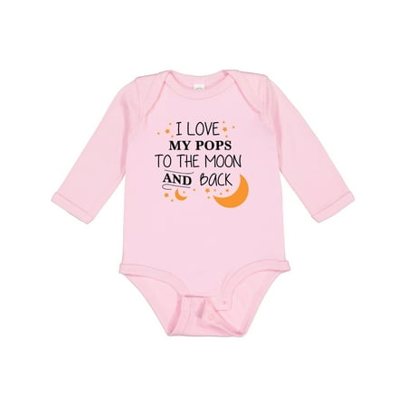 Inktastic I Love My Pops to the Moon and Back Gift Baby Boy or Baby Girl Long Sleeve Bodysuit
Inktastic I Love My Pops to the Moon and Back Gift Baby Boy or Baby Girl Long Sleeve Bodysuit