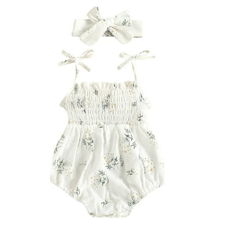 AIMAOMI Newborn Infant Baby Girls Suspenders Floral Bodysuit Headbands Romper Clothes H
AIMAOMI Newborn Infant Baby Girls Suspenders Floral Bodysuit Headbands Romper Clothes H
