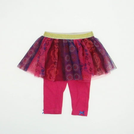 Pre-owned Baby Starters Girls Pink | Multi Leggings size: 6 Months