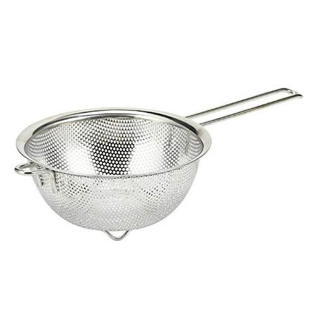 Punch strainer 15cm with feet stainless steel AT AQUA HB-4119// Colander