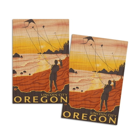 Beach and Kites Lincoln City Oregon (4x6 Birch Wood Postcards 2-Pack Stationary Rustic Home Wall Decor)
Beach and Kites Lincoln City Oregon (4x6 Birch Wood Postcards 2-Pack Stationary Rustic Home Wall Decor)
