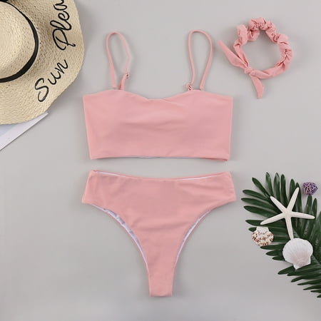 Cathalem Sports Swim Top Women s Bikini Piece Three Print Beachwear Set Swimwear Swimsuit Bra Filled Swimwears plus Swim Skirt Underwear Pink Large
Cathalem Sports Swim Top Women s Bikini Piece Three Print Beachwear Set Swimwear Swimsuit Bra Filled Swimwears plus Swim Skirt Underwear Pink Large