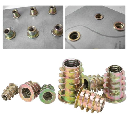 Octpeak 125Pcs Insert Wood Nut Hex Drive Furniture Head Hardware Fasteners Industrial Supplies Screw Nut Kit Fasteners Nuts
Octpeak 125Pcs Insert Wood Nut Hex Drive Furniture Head Hardware Fasteners Industrial Supplies Screw Nut Kit Fasteners Nuts