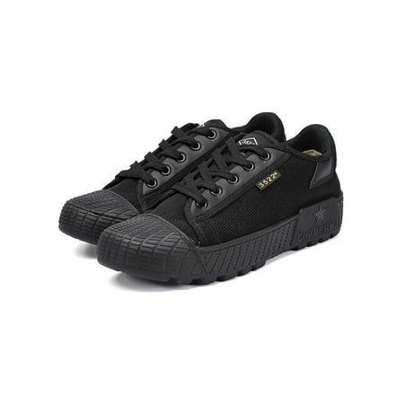 Tenmix Men Athletic Sneakers Non-slip Work Shoes Low Top Trainers Slip Resistant Safety Shoe Mens Lightweight Casual Black 7.5
Tenmix Men Athletic Sneakers Non-slip Work Shoes Low Top Trainers Slip Resistant Safety Shoe Mens Lightweight Casual Black 7.5