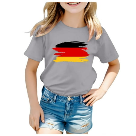 Kids Clothes Girls 5T Grey-B Unisex Kids Print Tee Boy Girl Funny T Shirts Short Sleeve Round Neck Top For 3 13Y 110
Kids Clothes Girls 5T Grey-B Unisex Kids Print Tee Boy Girl Funny T Shirts Short Sleeve Round Neck Top For 3 13Y 110