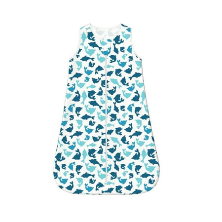 Fotbe Party Shark Cute Pattern Sleep Sack - Baby Wearable Blanket with Zipper Extra Soft Cotton Sleeveless Sleeping Bag for Infants-X-Large
Fotbe Party Shark Cute Pattern Sleep Sack - Baby Wearable Blanket with Zipper Extra Soft Cotton Sleeveless Sleeping Bag for Infants-X-Large