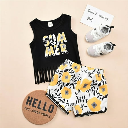 kpoplk Baby Outfits For Boys Toddler Kid Baby Girls 3Pcs Summer Outfits Strap Off Shoulder Ruffle Top T-Shirt Shorts Headband Clothes Set(Black)
kpoplk Baby Outfits For Boys Toddler Kid Baby Girls 3Pcs Summer Outfits Strap Off Shoulder Ruffle Top T-Shirt Shorts Headband Clothes Set(Black)