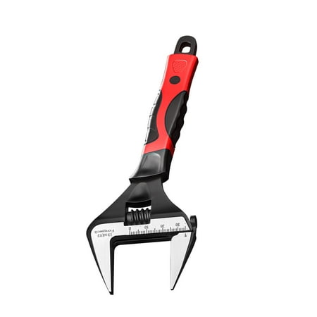 simhoa Large Opening Wrench Plumbing Wrench Bathroom Wrench Universal Spanner Adjustable Wrench for Workshop DIY Bathroom Appliances 8inch
simhoa Large Opening Wrench Plumbing Wrench Bathroom Wrench Universal Spanner Adjustable Wrench for Workshop DIY Bathroom Appliances 8inch