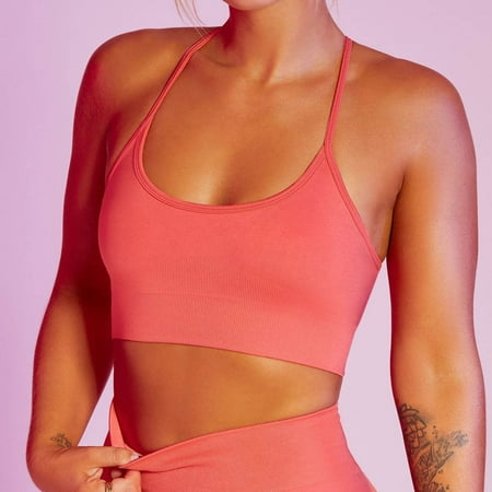 WQJNWEQ Sports Bras for Women Clearance New Seamless Yoga Top Clothes Women s Sports Fitness Clothes Running Underwear Chest Pads Gifts for Women Orange
WQJNWEQ Sports Bras for Women Clearance New Seamless Yoga Top Clothes Women s Sports Fitness Clothes Running Underwear Chest Pads Gifts for Women Orange