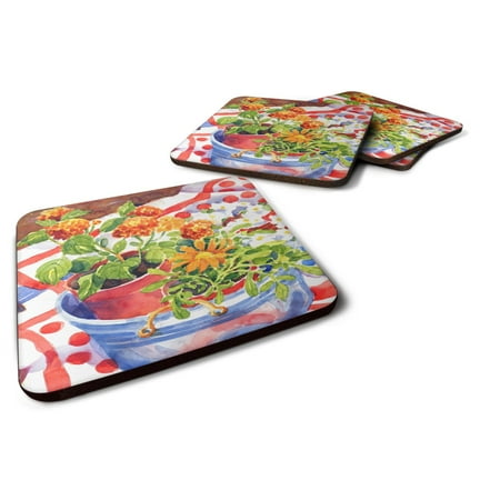 Carolines Treasures 6058FC Flowers with a side of lemons Foam Coaster Set of 4 3 1/2 x 3 1/2 multicolor
Carolines Treasures 6058FC Flowers with a side of lemons Foam Coaster Set of 4 3 1/2 x 3 1/2 multicolor