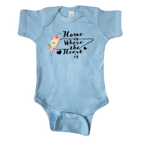 Inktastic Tennessee Home is Where The Heart is with Watercolor Floral Gift Baby Girl Bodysuit
Inktastic Tennessee Home is Where The Heart is with Watercolor Floral Gift Baby Girl Bodysuit