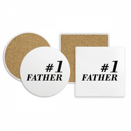 NO.1 Father Dad Festival Quote Coaster Cup Mug Holder Absorbent Stone Cork Base Set
NO.1 Father Dad Festival Quote Coaster Cup Mug Holder Absorbent Stone Cork Base Set