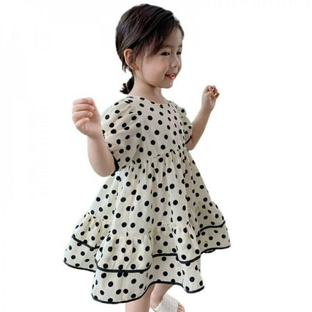 Clearance Sale Girl Lovely Super Fairy Cool Chiffon Polka Dot Princess Dress Children Kids Puff Sleeve Cake Dress
Clearance Sale Girl Lovely Super Fairy Cool Chiffon Polka Dot Princess Dress Children Kids Puff Sleeve Cake Dress