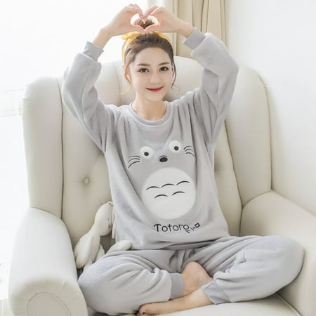 Autumn Winter Warm Flannel Women Pyjamas Sets Thick Coral Velvet Long Sleeve Cartoon Sleepwear Thin Flannel Pajamas Set
Autumn Winter Warm Flannel Women Pyjamas Sets Thick Coral Velvet Long Sleeve Cartoon Sleepwear Thin Flannel Pajamas Set