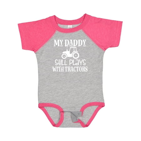 Inktastic Farmer My Daddy Still Plays with Tractors Gift Baby Boy or Baby Girl Bodysuit
Inktastic Farmer My Daddy Still Plays with Tractors Gift Baby Boy or Baby Girl Bodysuit