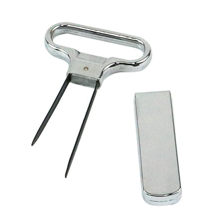 CHAOMA Two Prong Wine Bottle Opener Corkscrew Remover Wine Bottle Opener for Home Dining Room Hotel Bar Cork Puller Damaged Cork Remover Old Wine
CHAOMA Two Prong Wine Bottle Opener Corkscrew Remover Wine Bottle Opener for Home Dining Room Hotel Bar Cork Puller Damaged Cork Remover Old Wine