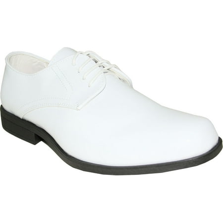 

JEAN YVES Dress Shoe JY01 Classic Tuxedo for Wedding Prom and Formal Event White 11 E(W) US