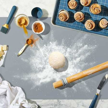 WeGuard Pastry Mat Large 28x20/24x16inch Silicone Thicken Dough Mat for Kneading Rolling Countertop Mat Non-stick Non-slip Pastry Mat Board Food Grade Baking Mat
WeGuard Pastry Mat Large 28x20/24x16inch Silicone Thicken Dough Mat for Kneading Rolling Countertop Mat Non-stick Non-slip Pastry Mat Board Food Grade Baking Mat
