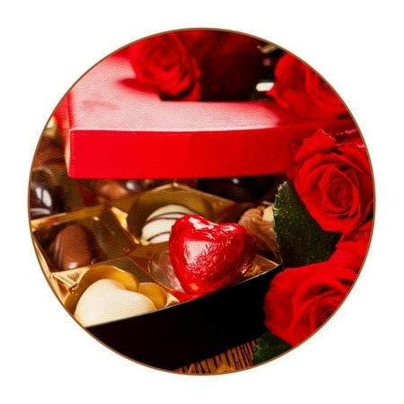 OWNTA Valentine s Day Rose Pattern Premium Microfiber Leather Round Coasters (6PCS) - 11x11 cm/4.3x4.3 in - Durable & Stylish Cup Mat Set
OWNTA Valentine s Day Rose Pattern Premium Microfiber Leather Round Coasters (6PCS) - 11x11 cm/4.3x4.3 in - Durable & Stylish Cup Mat Set
