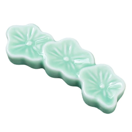 YSD Chopstick Rest Lustrous Anti-slip Flower Shape Handmade Beautiful Ceramic Chopstick Holder Kitchen Supplies
YSD Chopstick Rest Lustrous Anti-slip Flower Shape Handmade Beautiful Ceramic Chopstick Holder Kitchen Supplies