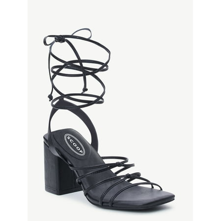 Scoop Women s Strappy Block Heel Sandals