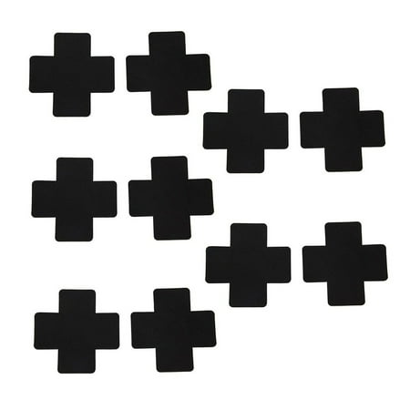 Etereauty 2pcs Women Breast Stickers Disposable Cover Cross-shaped Stick on Bra (Black)
Etereauty 2pcs Women Breast Stickers Disposable Cover Cross-shaped Stick on Bra (Black)
