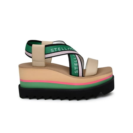 STELLA McCARTNEY Woman Sandali In Poliestere Riciclato Multicolore
