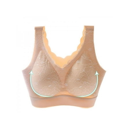 Women Comfort Cross Side Buckle Push-up Wireless Bra