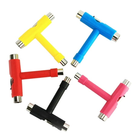 Opolski Skateboard Longboard T Shape Wrench All in One Portable Spanner Debugging Tool
Opolski Skateboard Longboard T Shape Wrench All in One Portable Spanner Debugging Tool