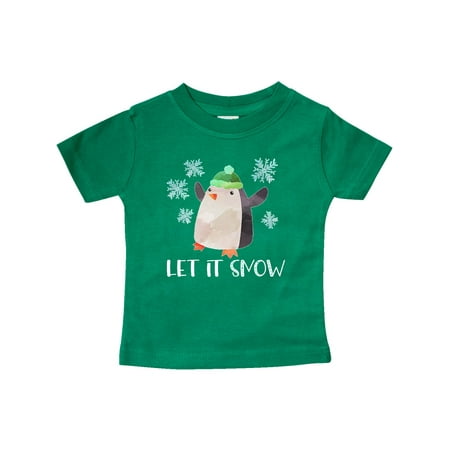 Inktastic Let It Snow Cute Penguin in Green Hat with Snowflakes Gift Baby Boy or Baby Girl T-Shirt
Inktastic Let It Snow Cute Penguin in Green Hat with Snowflakes Gift Baby Boy or Baby Girl T-Shirt